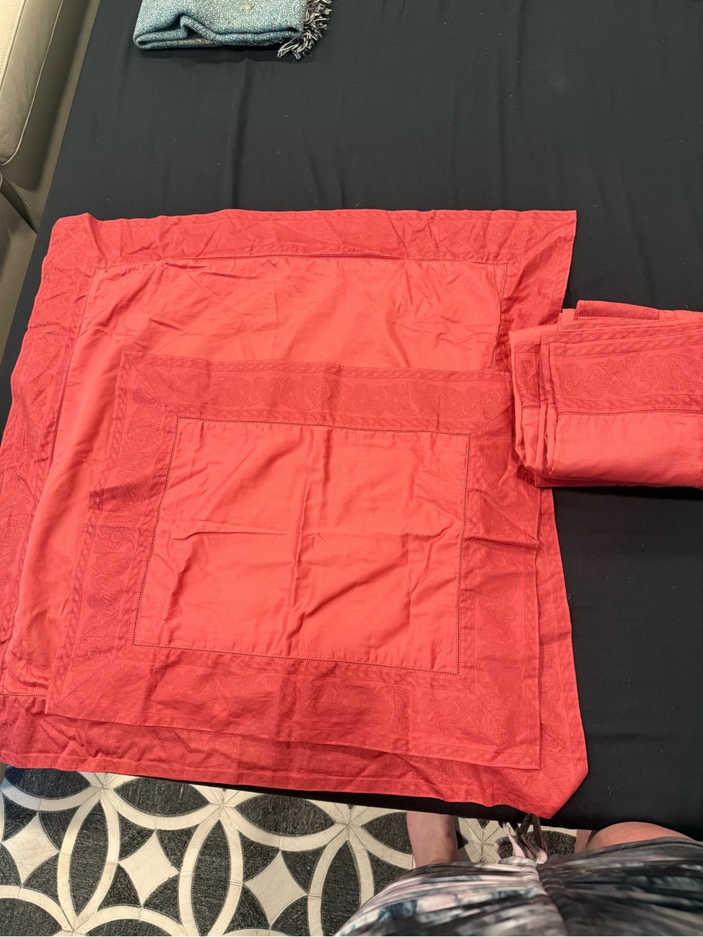 Yves Delorme Euro Pillow Shams - Set of 5